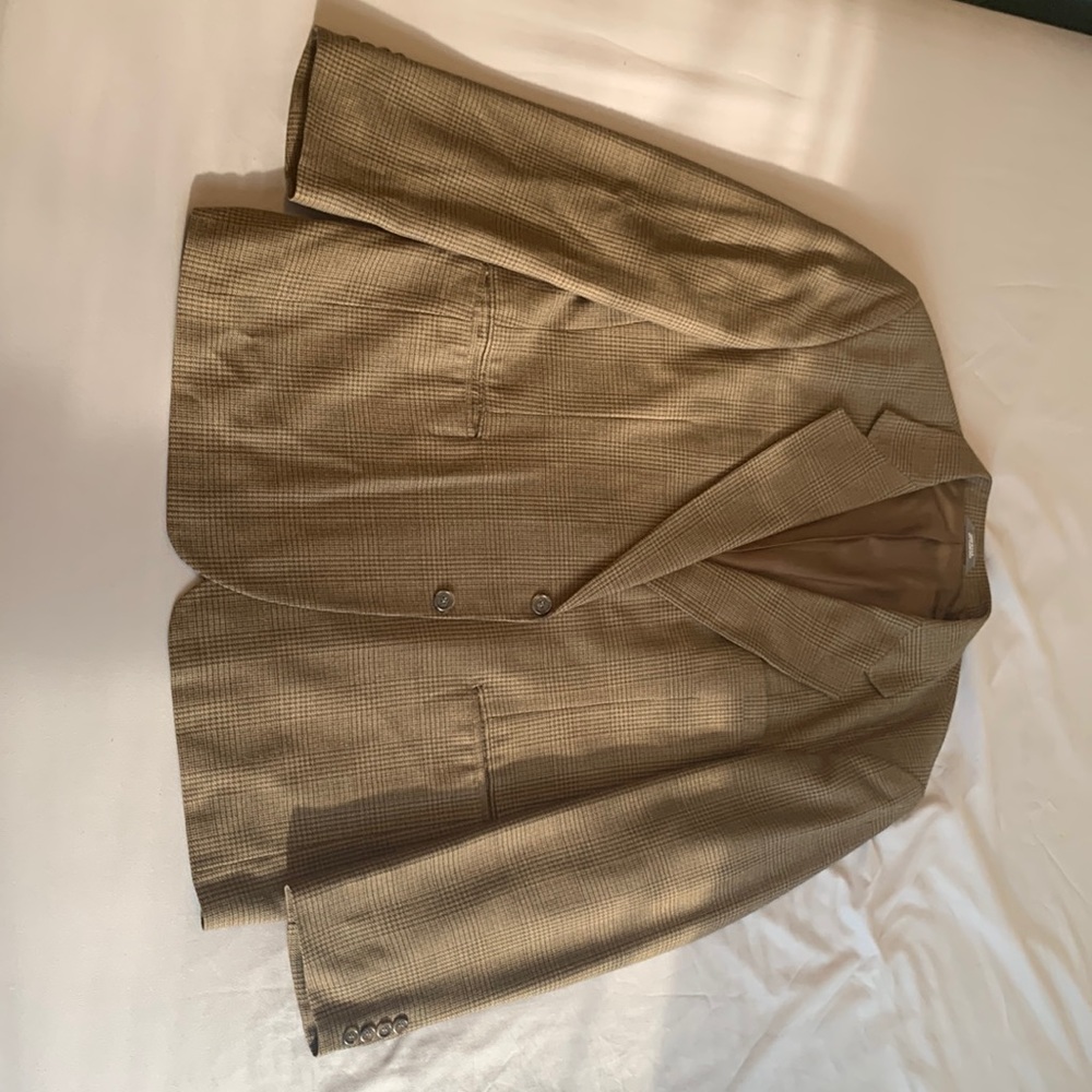 City Casuals by Haggar sports coat, jacket, size 46R brown